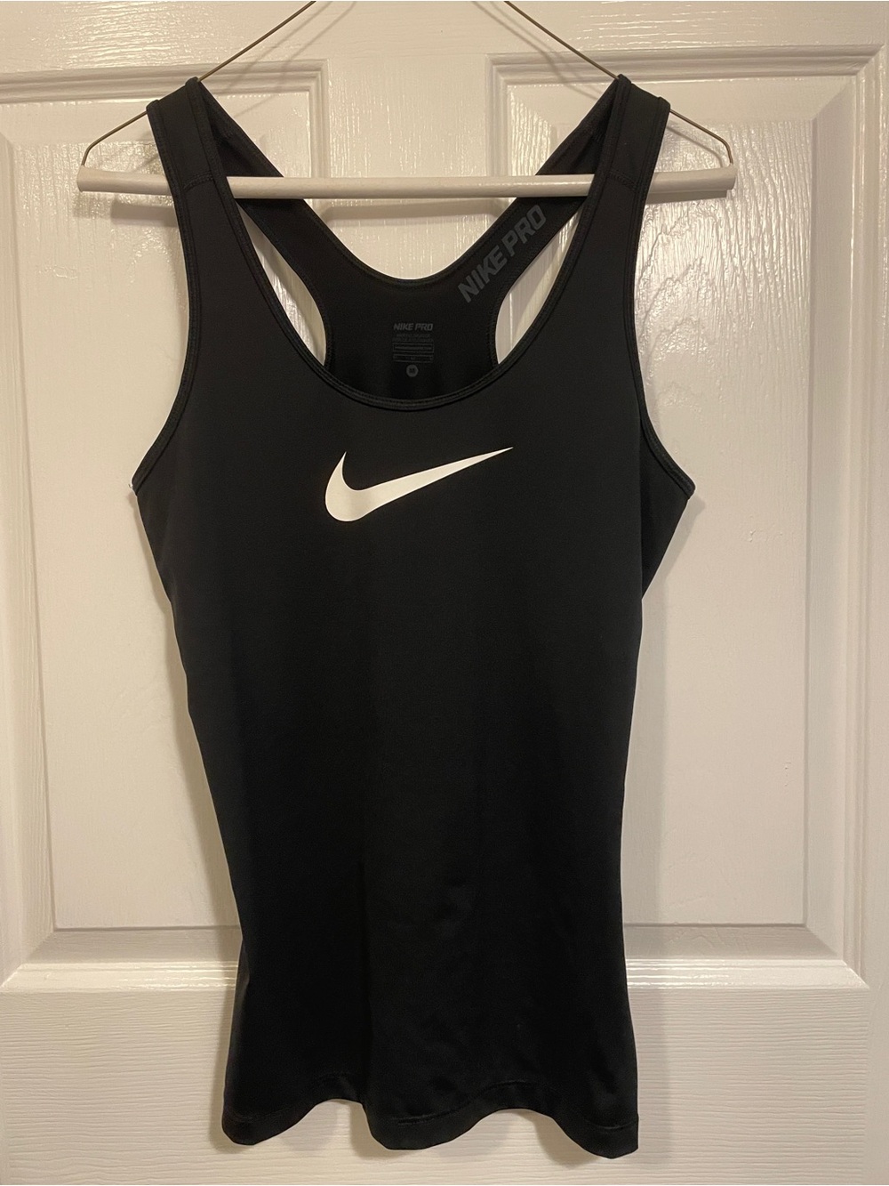 Nike Women's Athletic black tank.